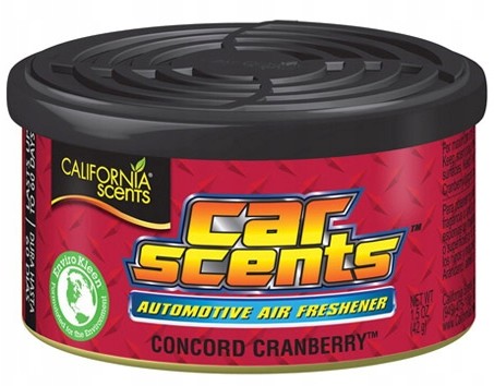 Zapach California Car Scents Concord Cranberry
