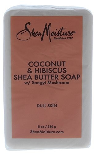 Shea Moisture Coconut Hibiscus Bar 8 oz Soap WJU-024
