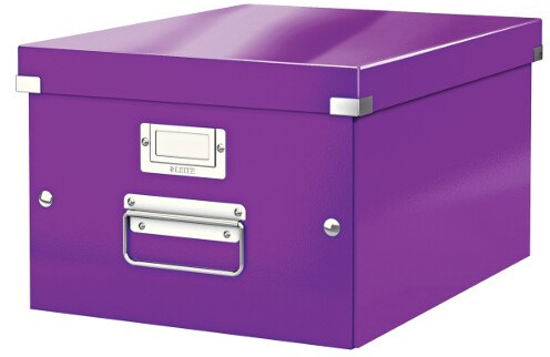 Leitz Pudło uniwersalne C&S A4 WOW - fioletowe 60440062