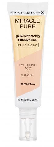 Max Factor Miracle Pure Skin-Improving Foundation SPF30 podkład 30 ml 33 Crystal Beige