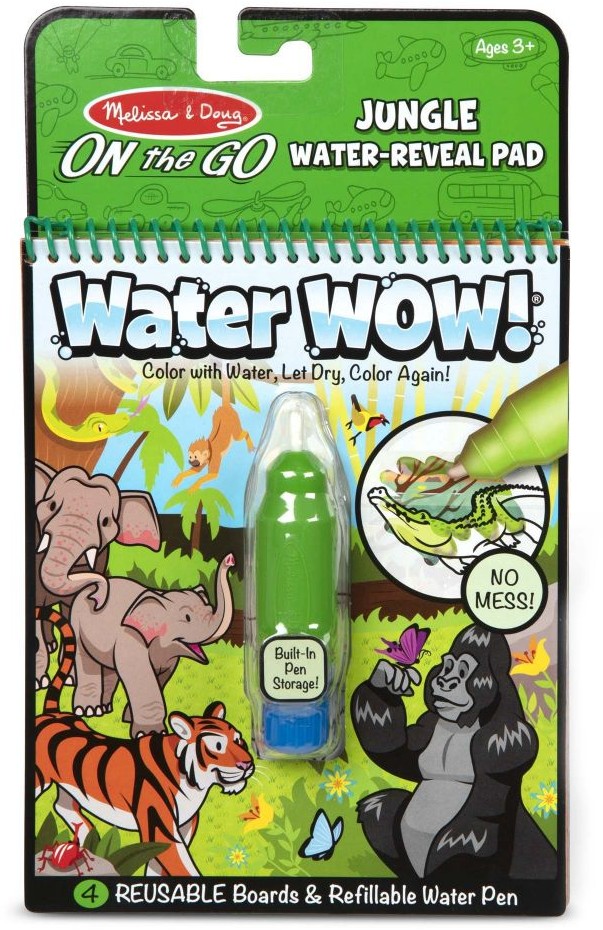Melissa&Doug Kolorowanka wodna Malowanka dżungla WaterWOW 40176