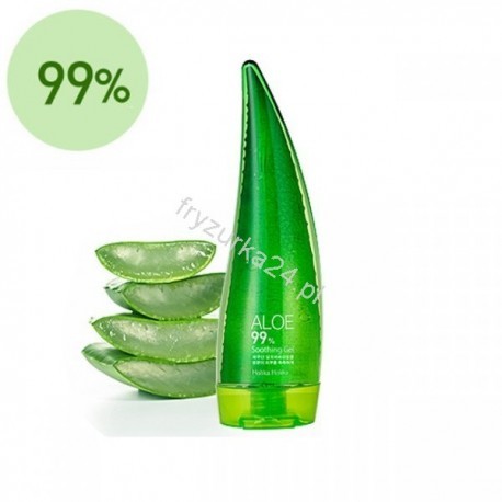 Holika Holika Aloe 99% Soothing Gel wielofunkcyjny aloesowy żel do twarzy, ciała i włosów / 55ml H2