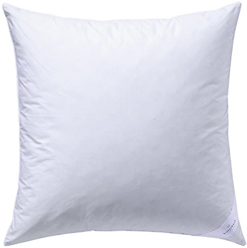 Billerbeck S 03  80 x 80 cm z Srebrny białe nowe puchem i pierzem, 85% pierze/15% puch puchem klasy i, 1000 G 5452280006