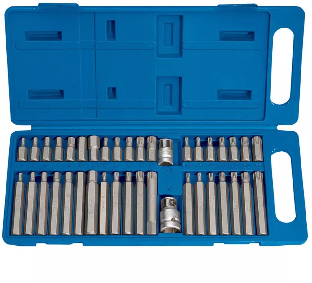 DRAPER Tools Zestaw 40 końcówek wkrętaka: hex, torx i spline TX-STAR Tools (33323)