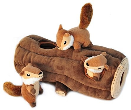 ZippyPaws zippypaws X-Large Höhle Log i bezy glitschige Hide i seek plusz zabawka dla dzieci FBA_ZP109