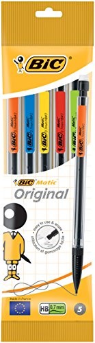 BIC Matic Classic HB ołówek automatyczny 5 szt. 3086120015275
