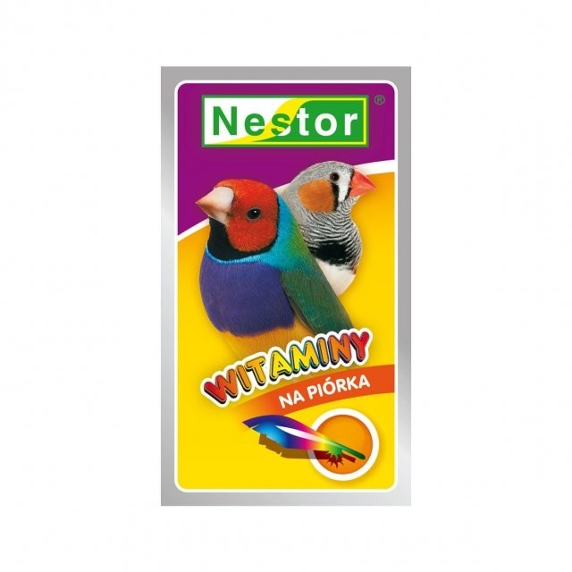 Nestor WITAMINY MAŁA EGZOTYKA PIÓRKA 22g ZH_01549