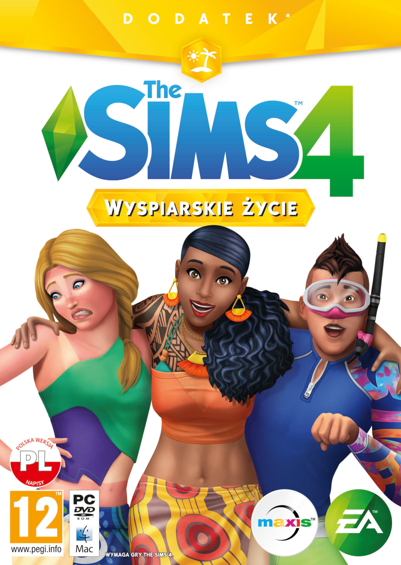 The Sims 4 Wyspiarskie Życie GRA PC