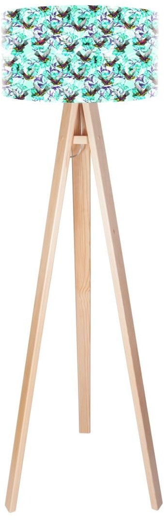 Macodesign Lampa podłogowa Szalony koliber tripod-foto-422p, 60 W