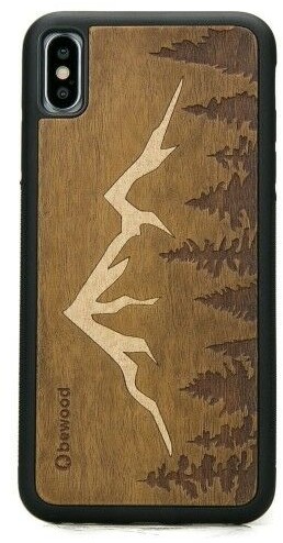 Bewood Drewniane etui iPhone XS Max GÓRY IMBUIA