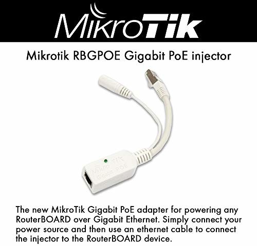 MikroTik RBGPOE inyector PoE puertos GB ETH # 2393 FBA_RBGPOE