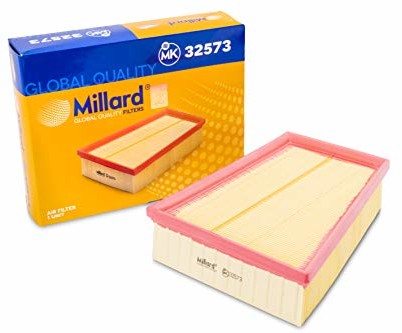 Millard Oryginalny Millard samochodowy filtr powietrza 58 x 243 x 192 MIMK32573