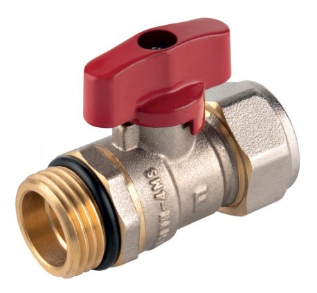 Ferro Zawór kulowy do rur 16x2mm, wkrętny 1/2 KNPEX16