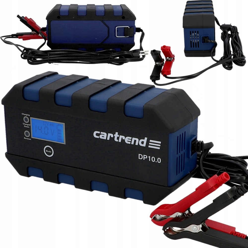 ładowarka mikroprocesorowa 12v 24v 10A 1,2-180Ah