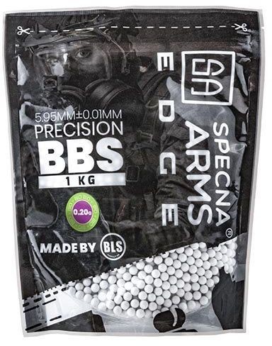 ASG Kulki biodegradowalne Specna Arms EDGE 0.20g 1kg - biały (SPE-16-027215) G SPE-16-027215