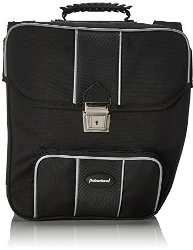 Haberland torba rowerowa torba na podwójne, czarna, 32 x 34 x 16 cm, 25 litrów, dt9732 00 DT9732 00_Schwarz_32 x 34 x 16 cm, 25 Liter