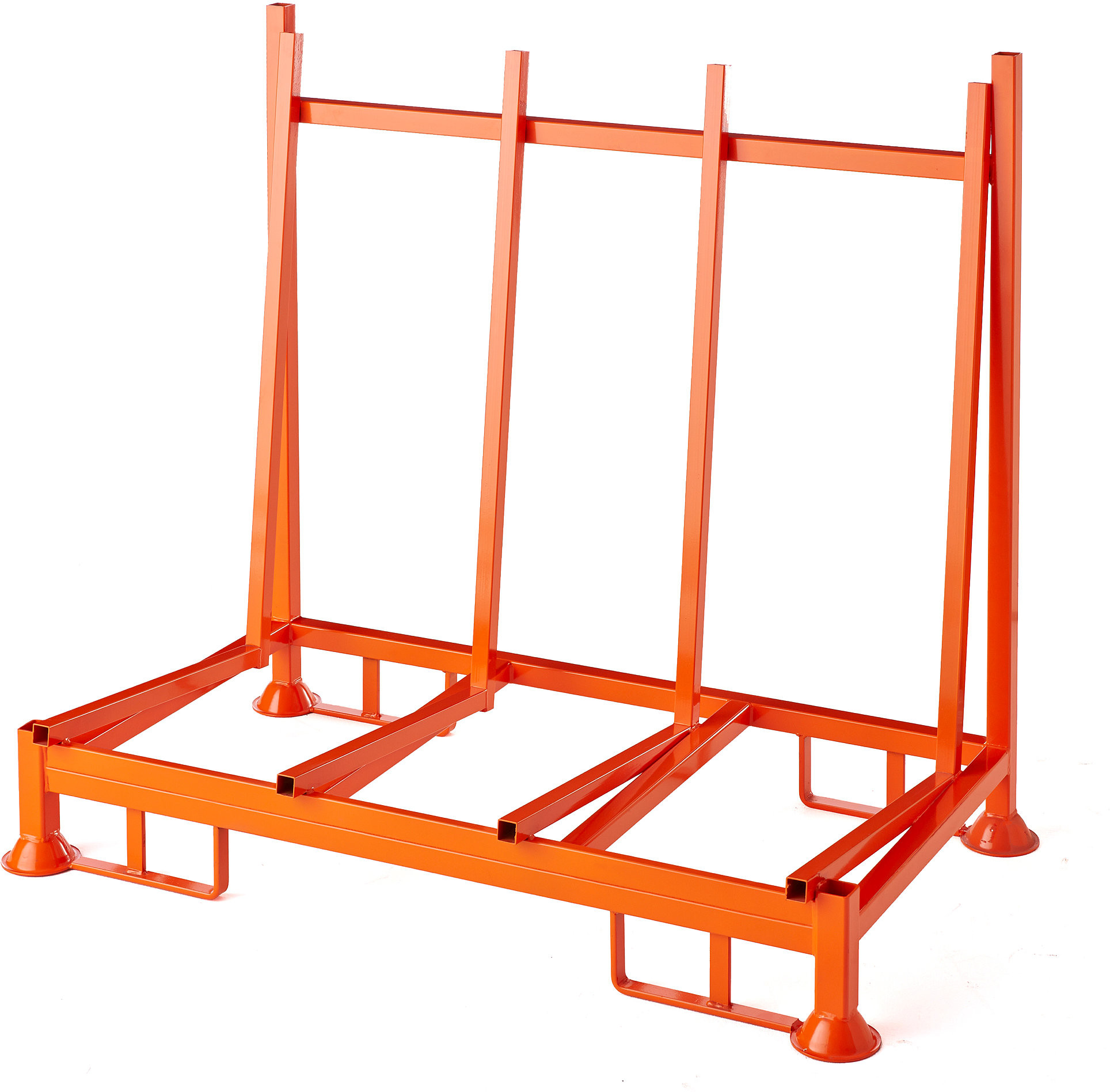 AJ Produkty Stojak na płaskie przedmioty, jednostronny, 1400x770x1270 mm, nośność 1000 kg