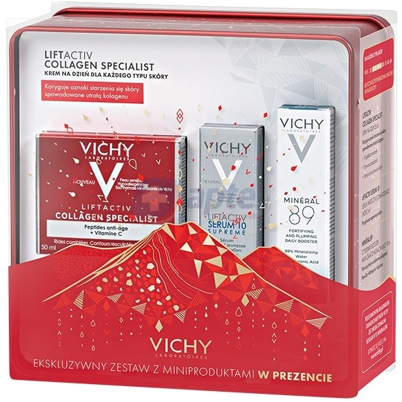 Vichy Liftactiv Specialist Collagen Specialist krem 50ml ZESTAW W PUSZCE