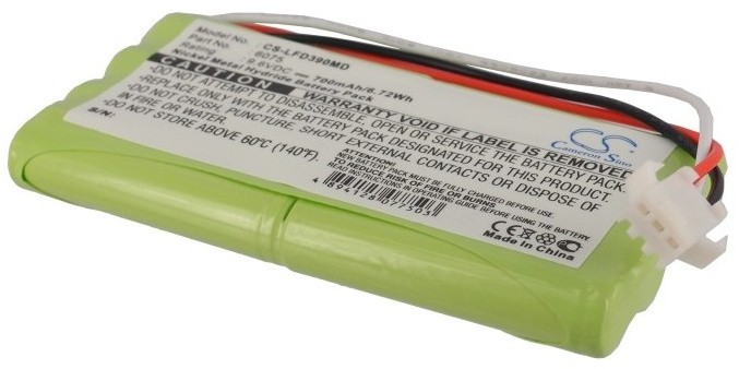 Cameron Sino Toitu 6075 700mAh 6.72Wh Ni-MH 9.6V Cameron Sino)