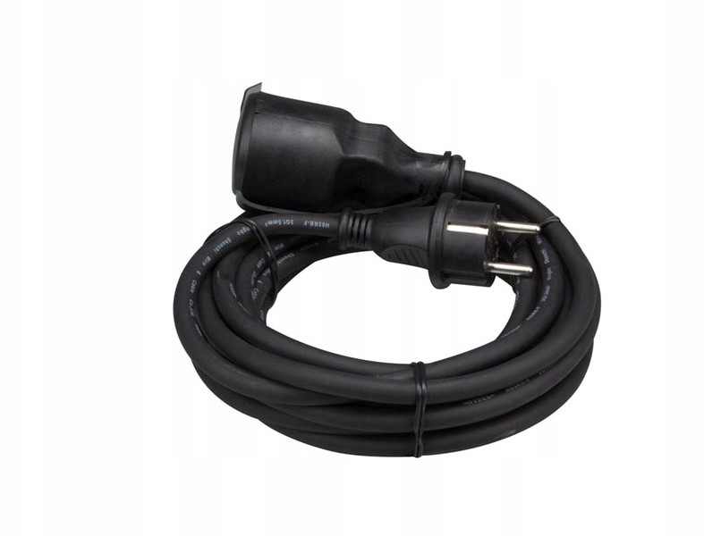 Przedłużacz Elektryczny Gumowy 5 m 3G1.5