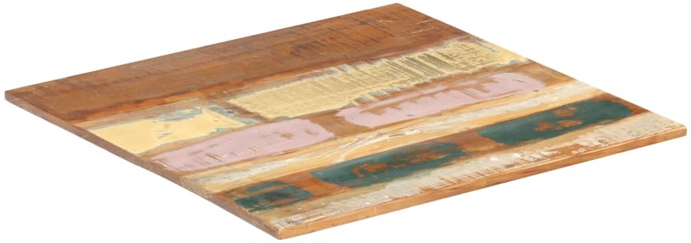 vidaXL Kwadratowy blat stołu 60x60 cm, 15-16 mm, lite drewno z odzysku vidaXL