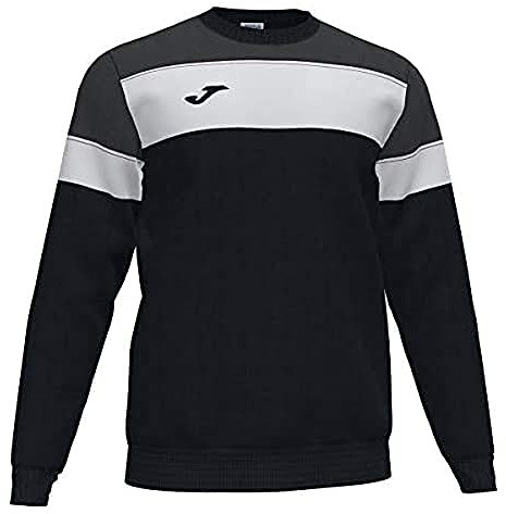 Joma Joma Bluza męska Crew Iv czarny czarny/antracytowo-szary 3XS 101575.110