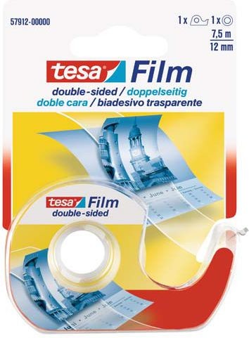 Tesa taśma przezroczysta dwustronna 12mm/7,5m 57912-00000-02 TS