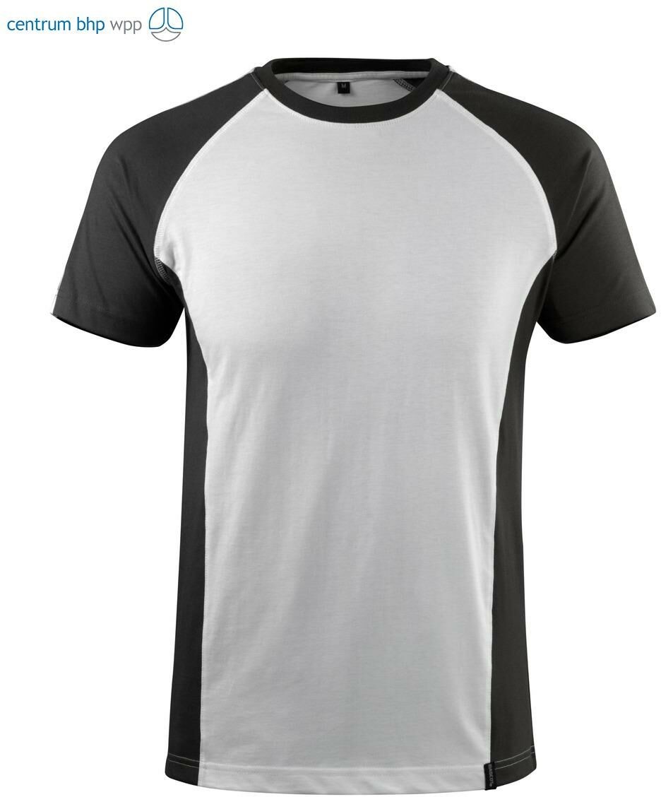Mascot Workwear T-SHIRT POTSDAM (BIEL/CIEMNY ANTRACYT)