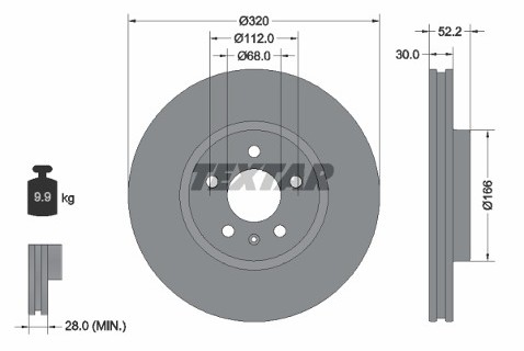 TEXTAR (TMD Friction Services GmbH) (TMD Friction Services GmbH) 92160005 92160005