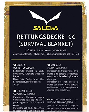 Salewa koc ratunkowy, srebrny, jeden rozmiar 00-0000002380
