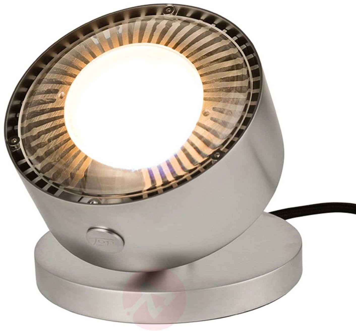 Top Light Reflektor stołowy LED Puk Maxx Spot, chrom matowy