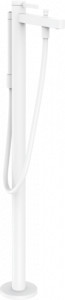 Hansgrohe 76445700 Finoris Jednouchwytowa bateria wannowa do montażu w podłodze biały matowy
