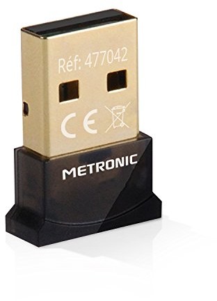 Metronic 477042 Bluetooth 4.0 adapter, PC, Plug i Play Czarny 477042