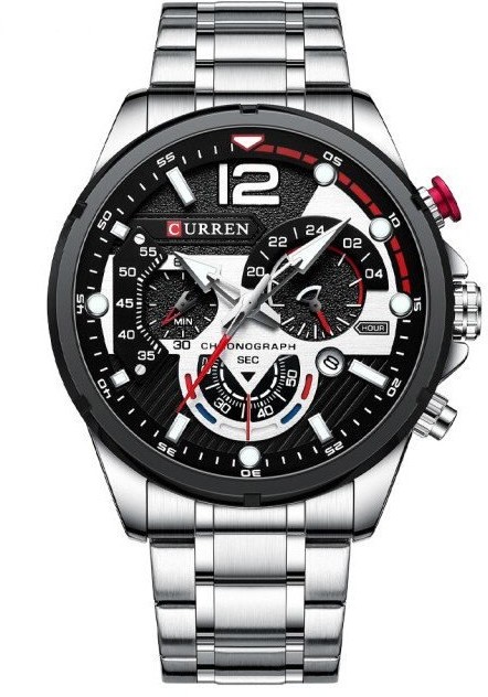 Curren ZEGAREK MĘSKI CURREN 8395 (zc019a) - CHRONOGRAF 8395