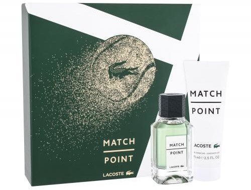 Lacoste Match Point zestaw Edt 50 ml + Żel pod prysznic 75 ml dla mężczyzn