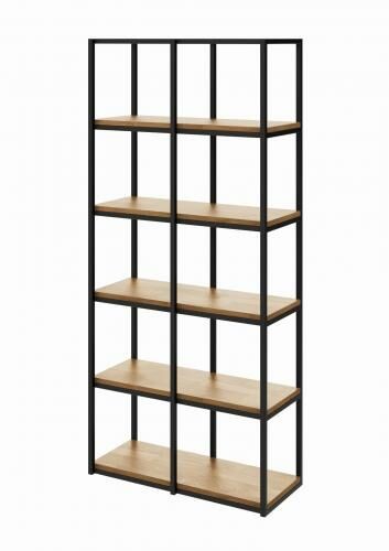 S&w Design Regał WOOD BOX 177x80 Loft na książki RWB58030177D