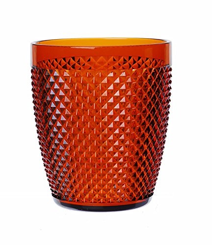 Excelsa Diamond szklanka do picia, tworzywo sztuczne, pomarańczowy 47247