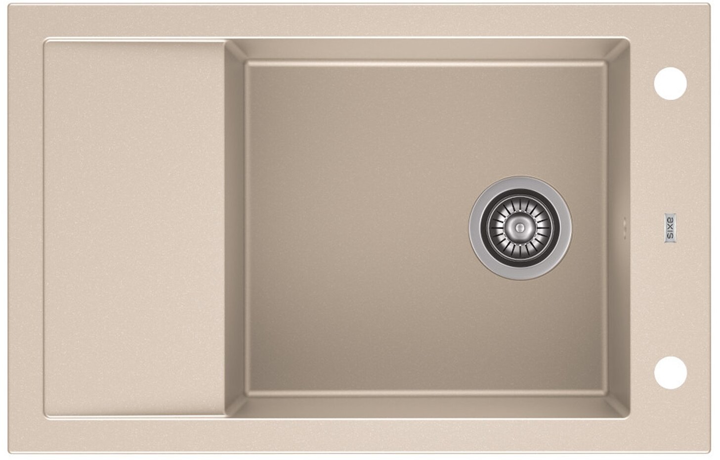 AXIS GROUP Zlew A-Point 40 1-komorowy caffe latte