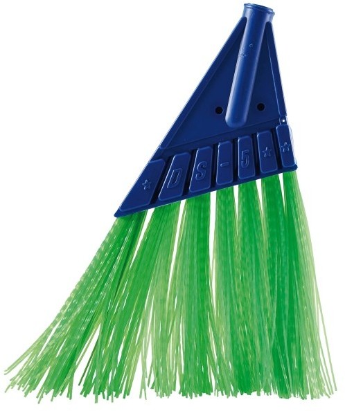 Miotła plastikowa zielona 0004C
