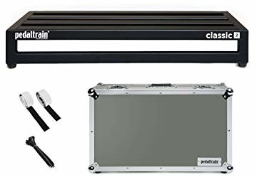 TC Electronic Pedaltrain Pedaltrain PT-CL2 Classic 2 z pokrowcem turystycznym 4 szyny - 61 cm x 30 cm PT-CL2