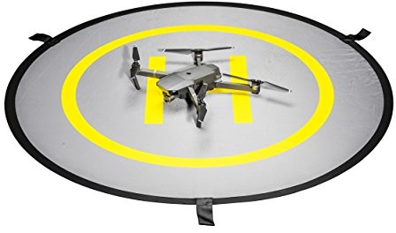 Mantona symulatory-lądowania (składana, wodoodporne i wytrzymałe, średnica: 107 cm, łącznie z torbą na telefon, odpowiedni do DJI Spark, DJI Phantom, DJI Mavic Pro, Yuneec) 21496