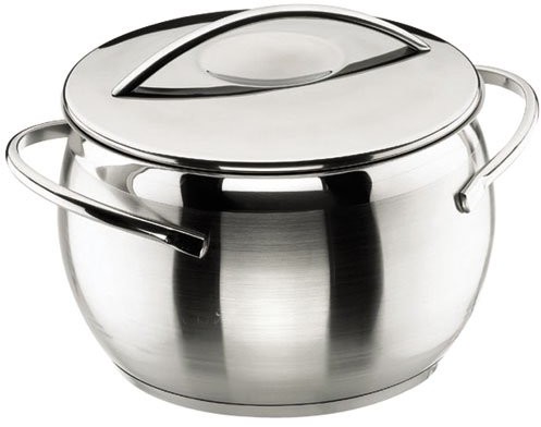 LACOR 79124 garnek do mięsa z pokrywką Belly 24 cm 79124