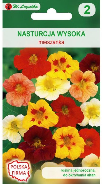 Legutko Nasturcja wysoka MIESZANKA