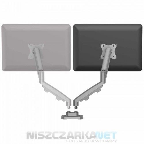 Fellowes Zestaw z 1 ramieniem do rozbudowy na 2 monitory EPPA SREBRNY