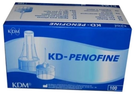 KD Medical Igły do penów KD-Penofine 0.25x5mm 31G |   NN-SKD-IP31-001