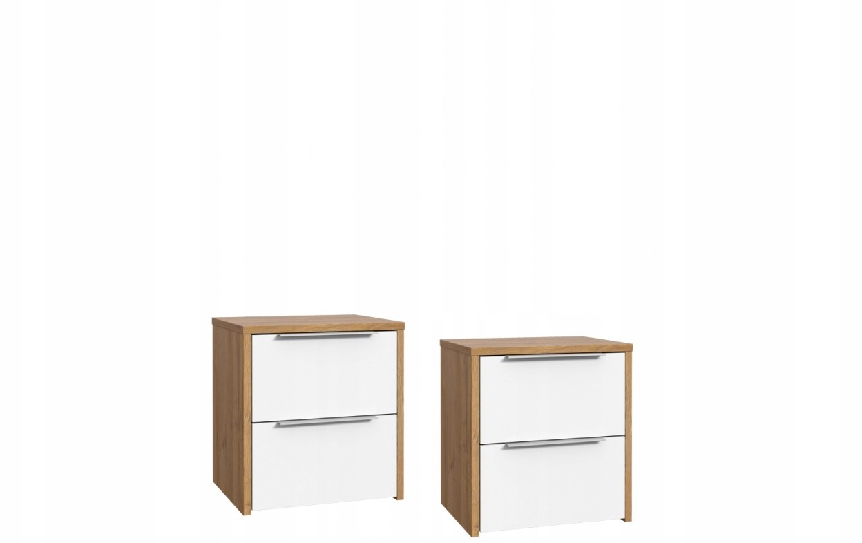 Forte Verenice Zestaw 2 Szafki nocne RIBK022ST -