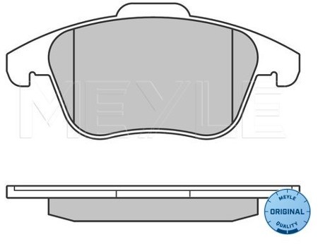 Wulf Gaertner Autoparts Zestaw klocków hamulcowych, hamulce tarczowe Wulf Gaertner Autoparts 025 245 5719