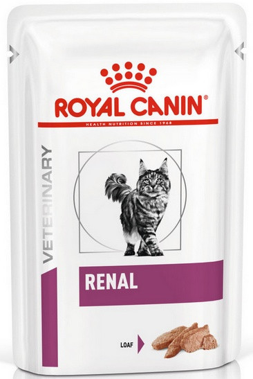 Royal Canin Veterinary Diet Veterinary Diet Feline Renal Mousse - 24 x 85 g