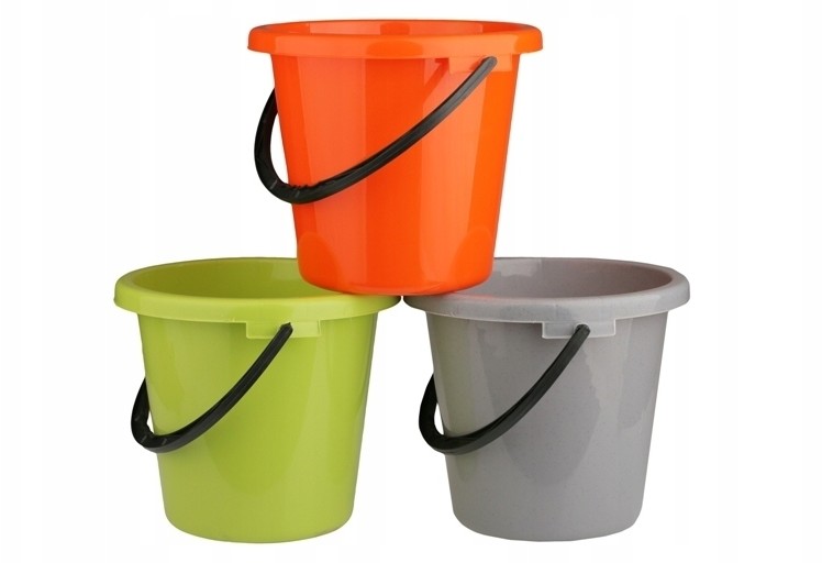 Wiadro Plastikowe Z Rączką 12L J8