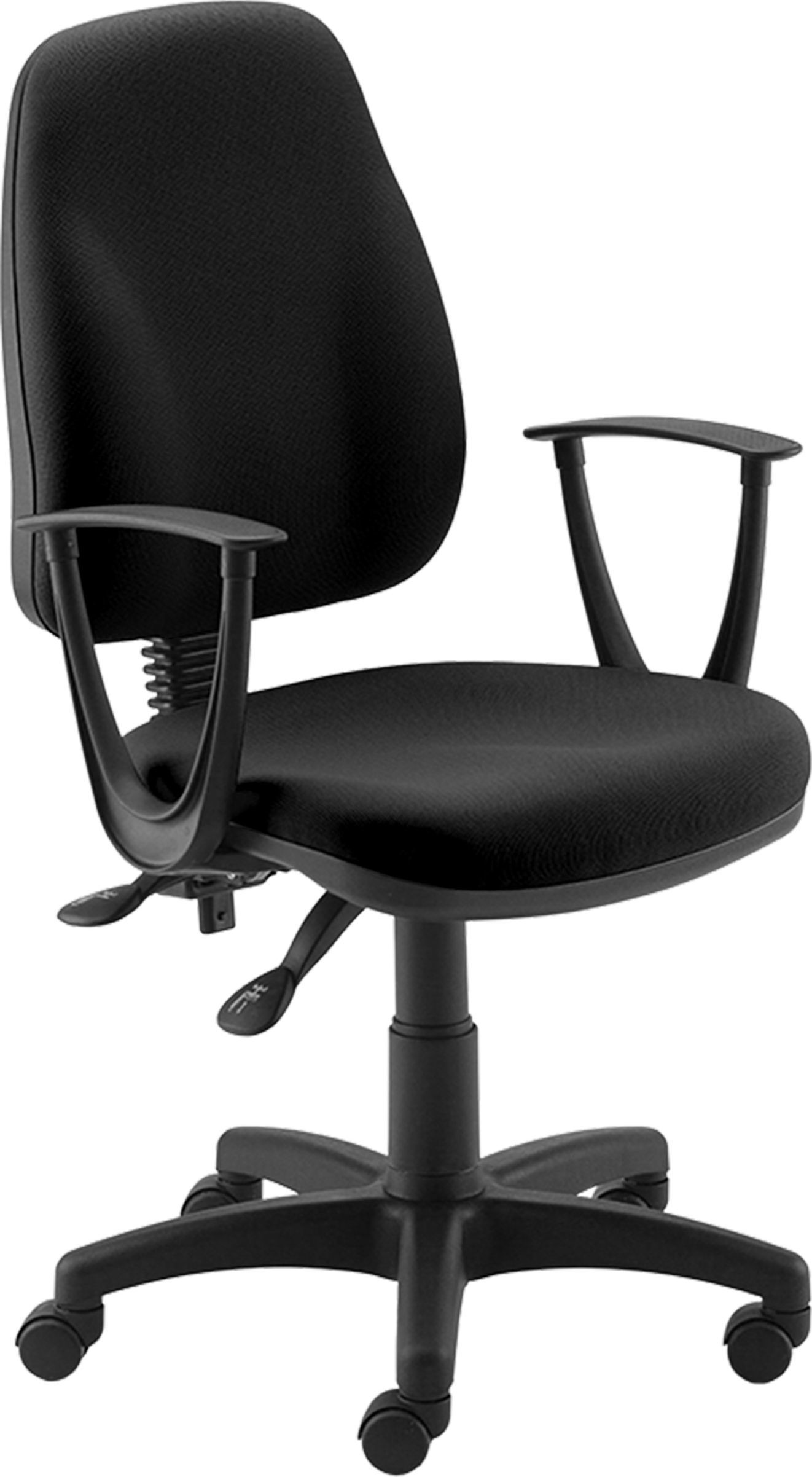 Office products Krzesło biurowe Fotel biurowy Paros czarny 23023521-05